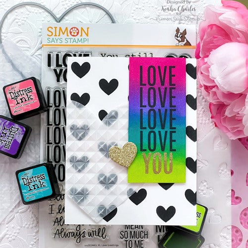 Simon Says Stamp! Tim Holtz Distress Ink Pad PEACOCK FEATHERS Ranger TIM34933 | color-code:ALT830