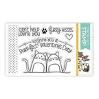 Simon Says Stamp! Simon Says Clear Stamps FURRY KISSES sss101213
