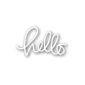 Simon Says Stamp! Simon Says Stamp SMALL HELLO Wafer Die SSSD111327