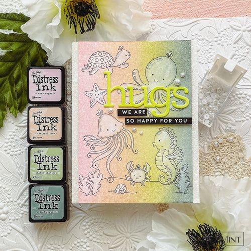 Simon Says Stamp! Tim Holtz Distress Ink Pad ICED SPRUCE Ranger TIM32878 | color-code:ALT03