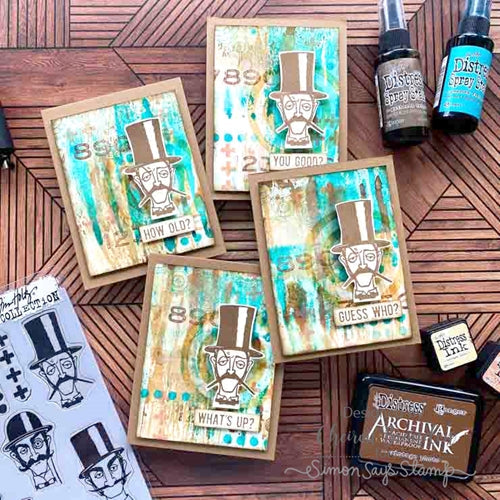 Simon Says Stamp! Tim Holtz Distress Spray Stain PEACOCK FEATHERS Ranger TSS42372 | color-code:ALT92
