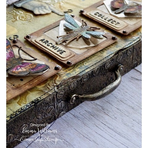 Simon Says Stamp! Tim Holtz Distress Mini Ink Pad PICKED RASPBERRY Ranger TDP40088 | color-code:ALTM05