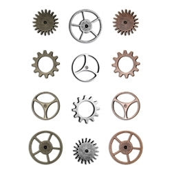 Simon Says Stamp! Tim Holtz Idea-ology SPROCKET GEARS Watch Parts Hardware  TH92691