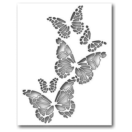 Simon Says Stamp! Memory Box REVERSE BUTTERFLY COLLAGE Craft Die 99145