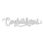 Simon Says Stamp! Simon Says Stamp CONGRATULATIONS Wafer Die sssd111482