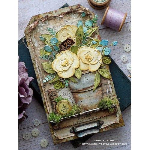 Simon Says Stamp! Tim Holtz Distress Ink Pad SCATTERED STRAW Ranger TIM21483 | color-code:ALT01