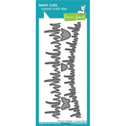 Simon Says Stamp! Lawn Fawn MEADOW BORDERS Lawn Cuts LF1148