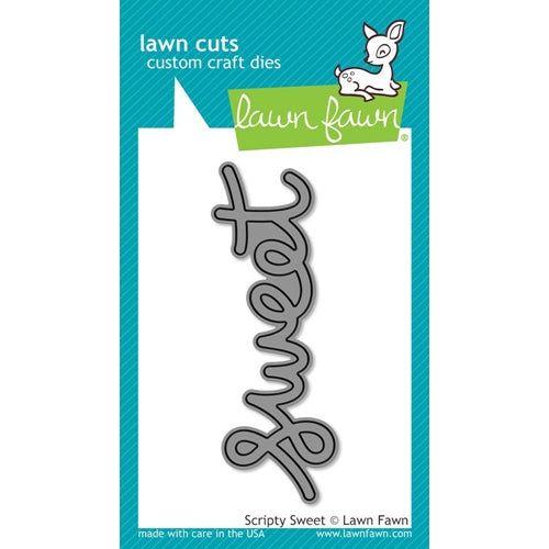 Simon Says Stamp! Lawn Fawn SCRIPTY SWEET Lawn Cuts Die LF1268