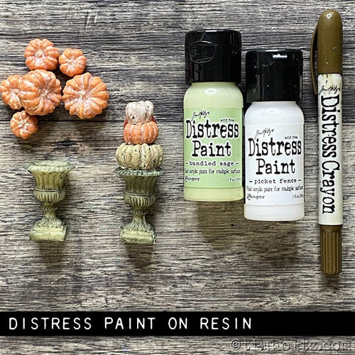 Simon Says Stamp! Tim Holtz Flip Top Distress Paint BUNDLED SAGE Ranger TDF52975 | color-code:ALT01