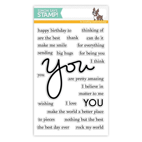 Simon Says Stamp! Simon Says Clear Stamps YOU MATTER SSS101645