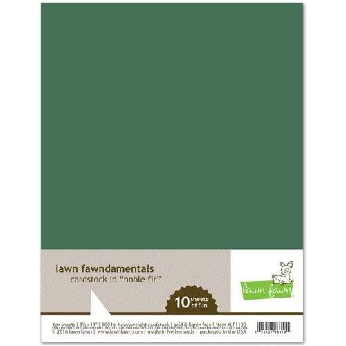 Simon Says Stamp! Lawn Fawn NOBLE FIR Cardstock LF1120