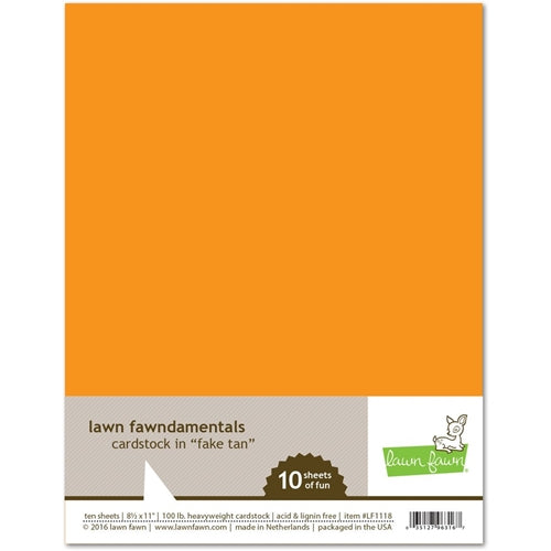 Simon Says Stamp! Lawn Fawn FAKE TAN Cardstock LF1118
