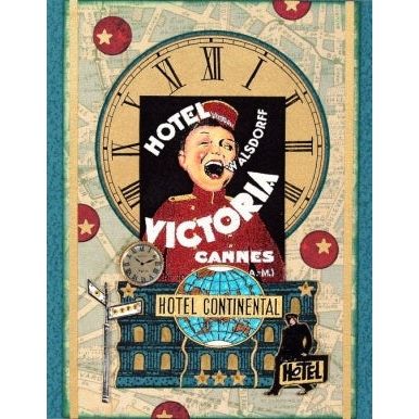 Simon Says Stamp! Tim Holtz Cling Rubber Stamps THE JOURNEY SET cms021