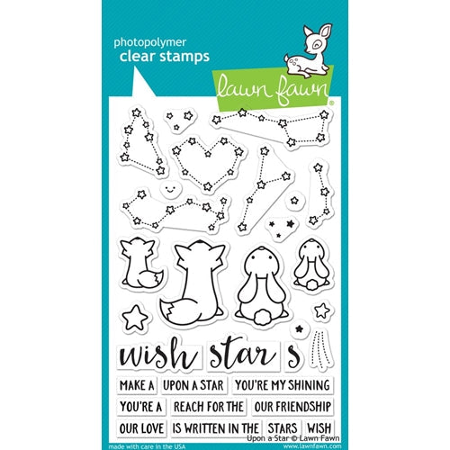Simon Says Stamp! Lawn Fawn UPON A STAR Clear Stamps LF1407