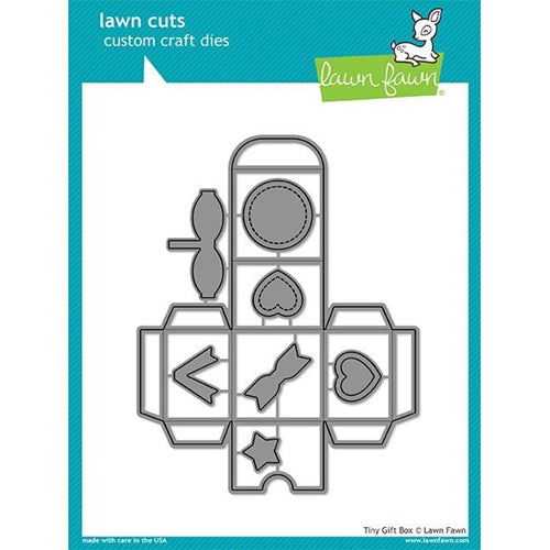 Simon Says Stamp! Lawn Fawn TINY GIFT BOX Lawn Cuts LF1485