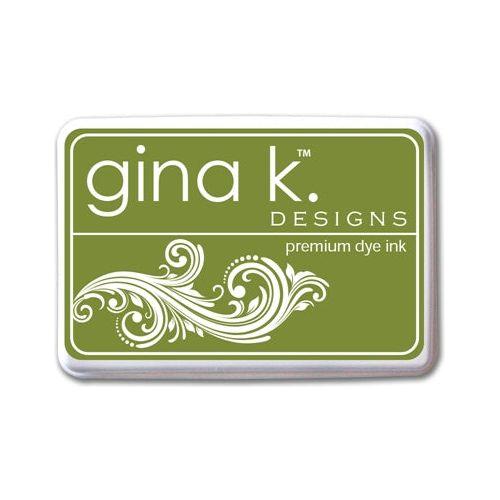 Simon Says Stamp! Gina K Designs JELLY BEAN GREEN PREMIUM DYE Color Companions Ink Pad 0854