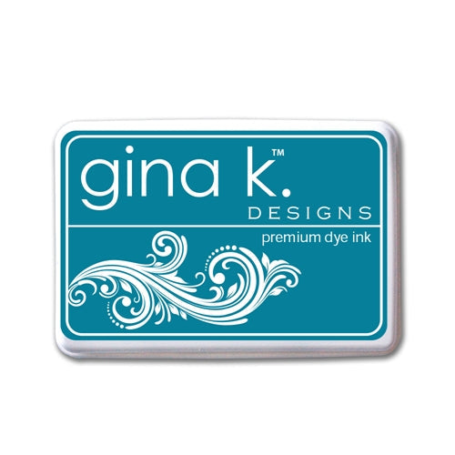 Simon Says Stamp! Gina K Designs BLUE LAGOON PREMIUM DYE Color Companions Ink Pad 1028