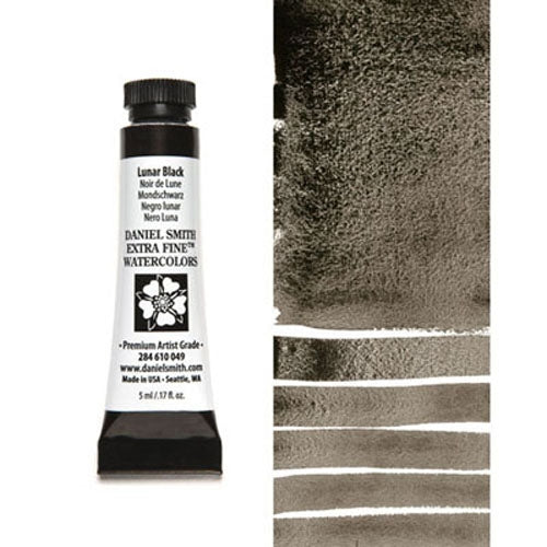 Simon Says Stamp! Daniel Smith LUNAR BLACK 5ML Extra Fine Watercolor 284610049