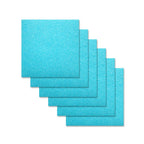 Simon Says Stamp! Simon Says Stamp Cardstock AQUA GLITTER 6x6 sss313