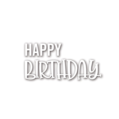 Simon Says Stamp! Simon Says Stamp HAPPY BIRTHDAY Wafer Dies sssd111778