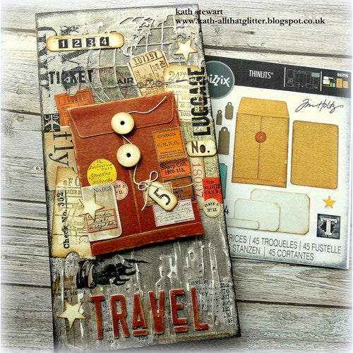 Simon Says Stamp! Tim Holtz Cling Rubber Stamps TICKET BOOTH CMS337 | color-code:ALT1