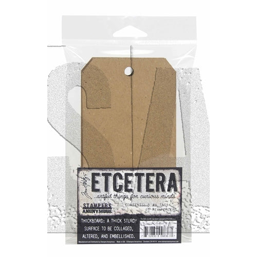 Simon Says Stamp! Tim Holtz Etcetera #8 TAG CHIPBOARD ETC005