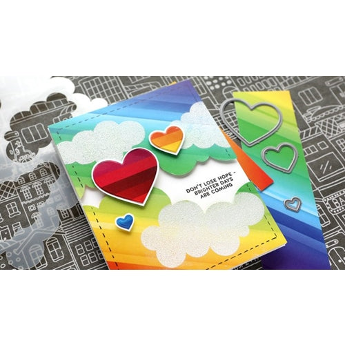 Simon Says Stamp! Simon Says Stamp Stencils CLOUDS FOR DAYS ssst121423 | color-code:ALT12