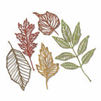Simon Says Stamp! Tim Holtz Sizzix SKELETON LEAVES Thinlits Die Set 663094