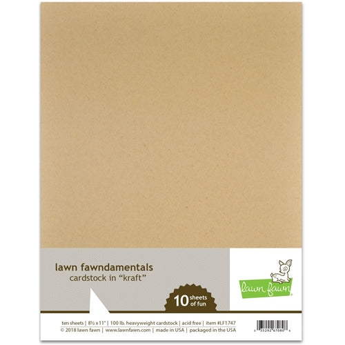 Simon Says Stamp! Lawn Fawn KRAFT Cardstock LF1747