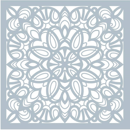 Simon Says Stamp! Gina K Designs SQUARE MANDALA Stencil 3467