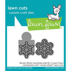 Simon Says Stamp! Lawn Fawn REVEAL WHEEL ADD-ON SNOWFLAKE Die Cuts LF1794
