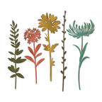 Simon Says Stamp! Tim Holtz Sizzix WILDFLOWER STEMS 1 Thinlits Die 664163