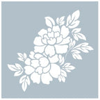 Simon Says Stamp! Gina K Designs FLORAL Stencil 0304