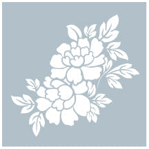 Simon Says Stamp! Gina K Designs FLORAL Stencil 0304
