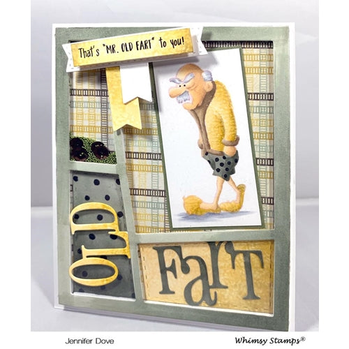Simon Says Stamp! Whimsy Stamps QUICK STRIPS Dies WSD330