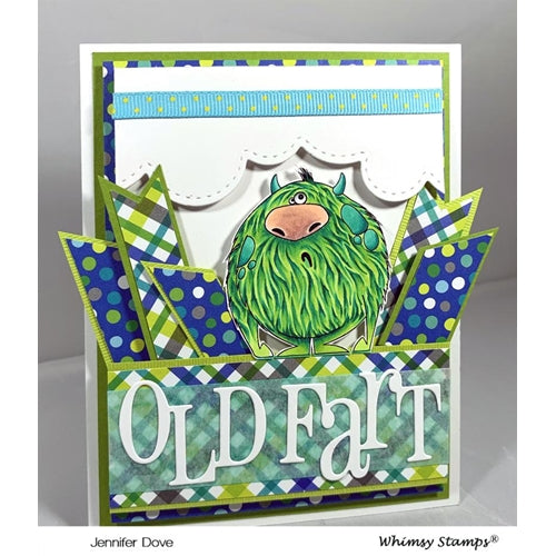Simon Says Stamp! Whimsy Stamps QUICK STRIPS Dies WSD330