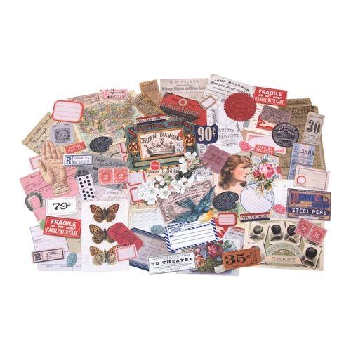 Simon Says Stamp! Tim Holtz Idea-ology KEEPSAKES Ephemera th93958