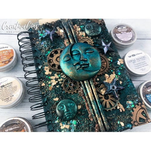 Simon Says Stamp! Prima Marketing PEACOCK Finnabair Art Alchemy Metallique Wax 966775 | color-code:ALT02