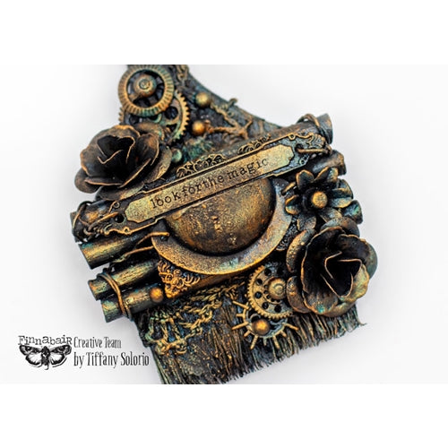 Simon Says Stamp! Prima Marketing PEACOCK Finnabair Art Alchemy Metallique Wax 966775 | color-code:ALT03