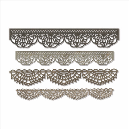 Simon Says Stamp! Tim Holtz Sizzix CROCHET Thinlits Dies 664178