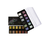 Simon Says Stamp! Finetec MICA WATERCOLOR PEARLESCENT Paint 24 Set f2400