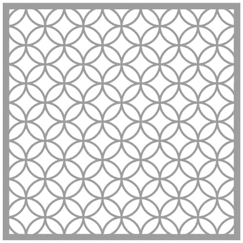 Simon Says Stamp! Gina K Designs ART DECO Stencil 0978
