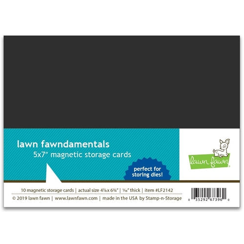 Simon Says Stamp! Lawn Fawn MAGNETIC STORAGE CARDS 5x7 Inches LF2142