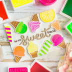 Simon Says Stamp! Rina K Designs SCREAMIN' GREEN ElectroPop Ink Pad 135