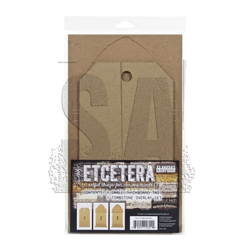 Simon Says Stamp! Tim Holtz Etcetera TOMBSTONE SMALL ETC013