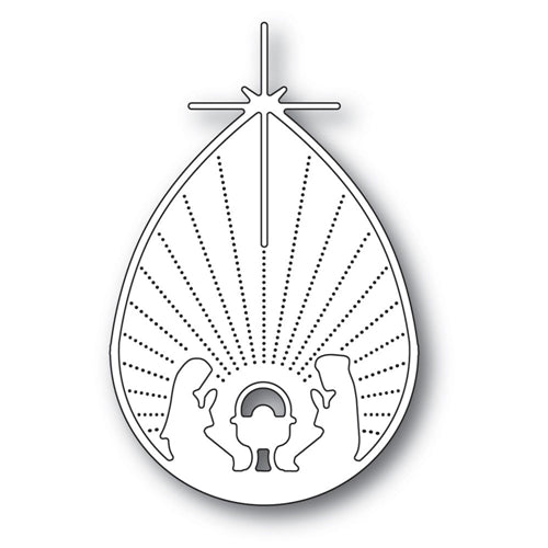 Simon Says Stamp! Memory Box DROP NATIVITY Craft Die 94313