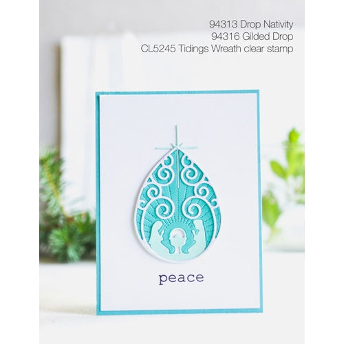 Simon Says Stamp! Memory Box DROP NATIVITY Craft Die 94313