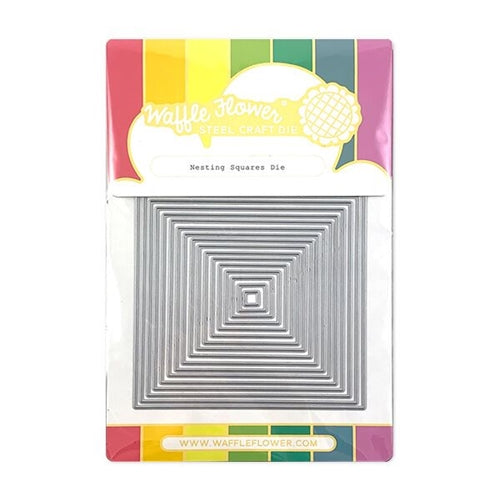 Simon Says Stamp! Waffle Flower NESTING SQUARES Dies 310333