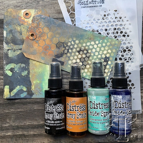 Simon Says Stamp! Tim Holtz Distress Oxide Spray CHIPPED SAPPHIRE Ranger tso67634 | color-code:ALT02