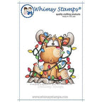 Simon Says Stamp! Whimsy Stamps MOOSE TANGLE Rubber Cling Stamp DP1025